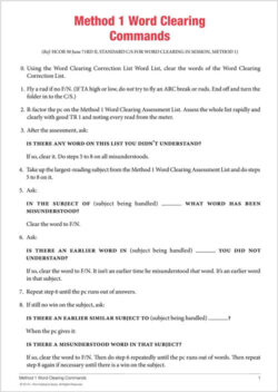Form: M1 Commands[Pad of 100]