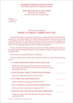 List: WCCL[Pack of 5]